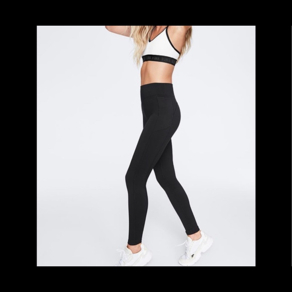 Pink Cozy High Waste Leggings
